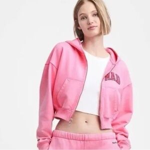 Madhappy Pink Women's Zip-Up Hoodie